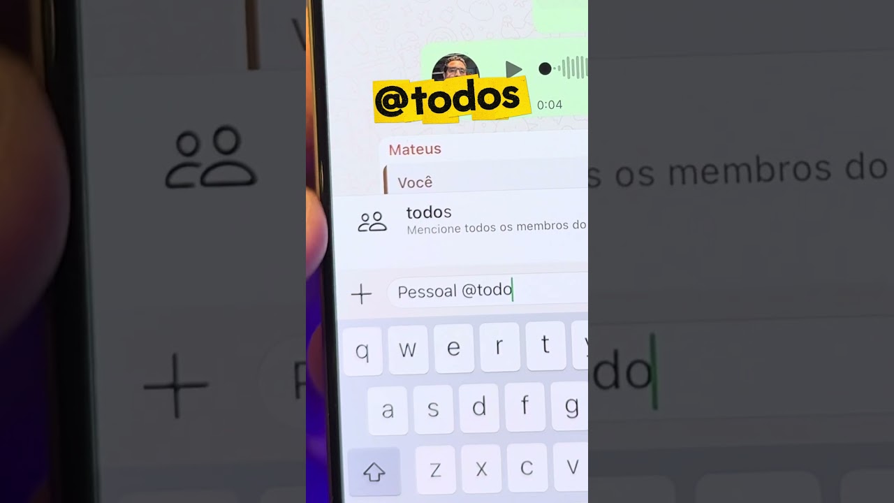 Como marcar todo mundo no whatsapp
