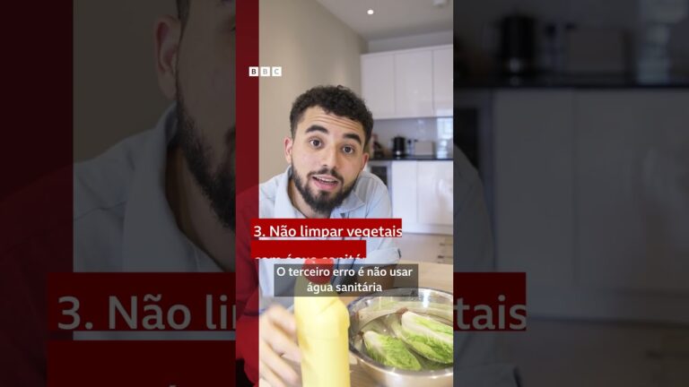 5 erros comuns na cozinha que podem aumentar o risco de contaminação alimentar