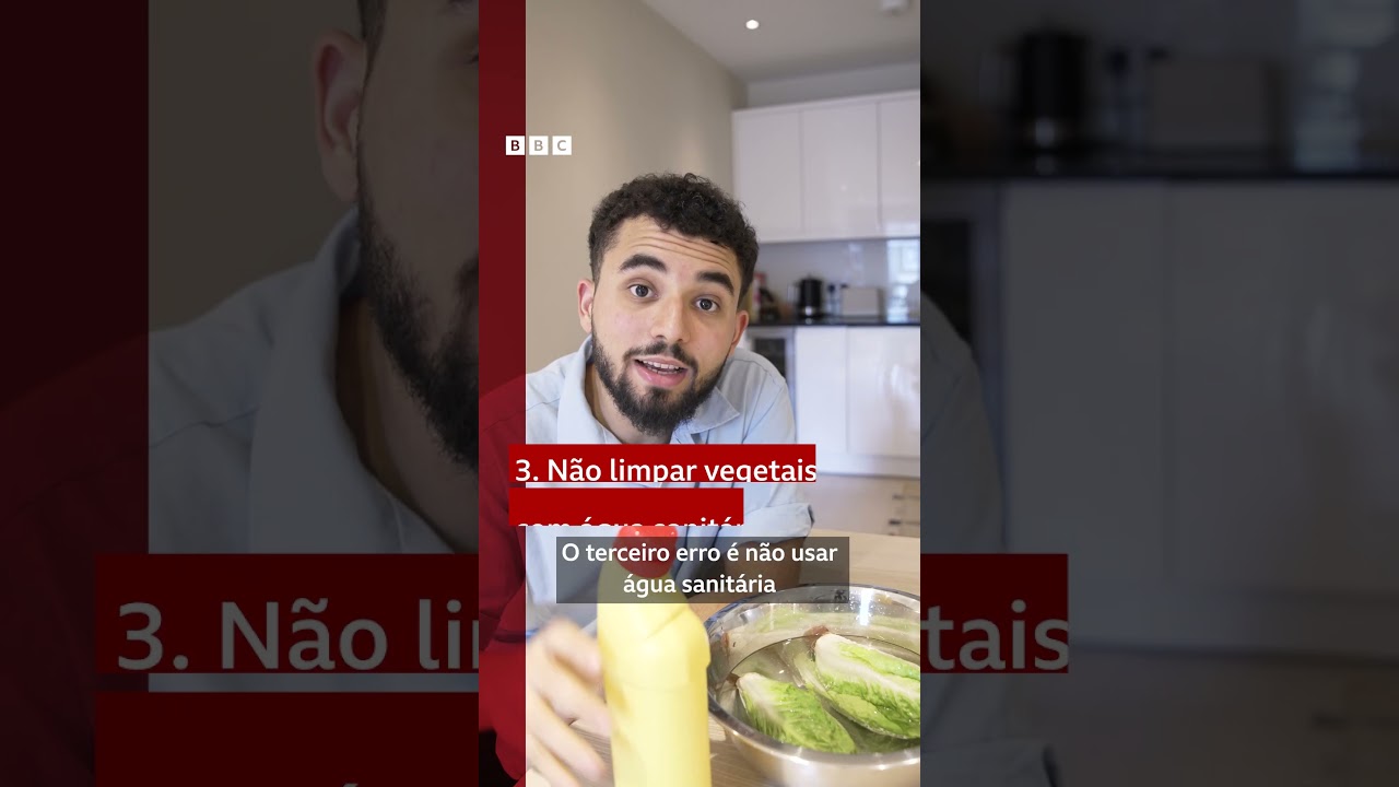 5 erros comuns na cozinha que podem aumentar o risco de contaminação alimentar