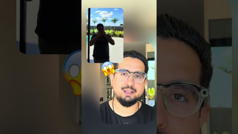 Cuidado ao ficar perto de uma pessoa que tem óculos da Meta