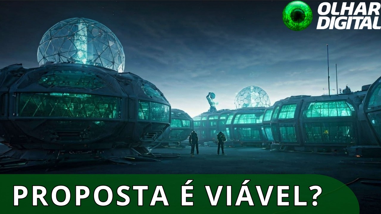 Elon Musk planeja instalar cidade que ‘cresce sozinha’ na Lua