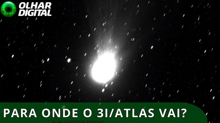 Encontro com gigante pode desviar o caminho do cometa 3I/ATLAS