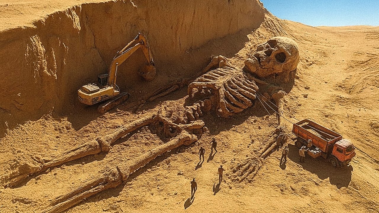 Esqueletos humanos gigantes encontrados nos EUA: Sim, eles eram reais