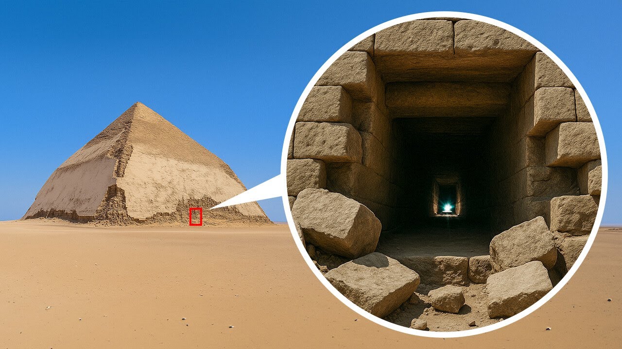 Esta pirâmide ficou trancada por 4.000 anos - até agora