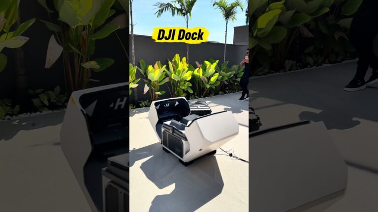 Extraordinário o poder desse drone DJI Matrice 4TD com Dock 3