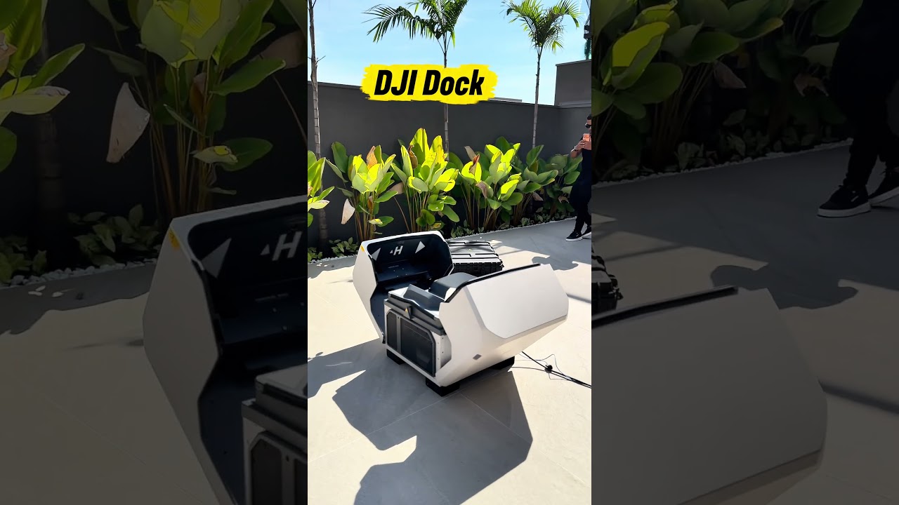 Extraordinário o poder desse drone DJI Matrice 4TD com Dock 3