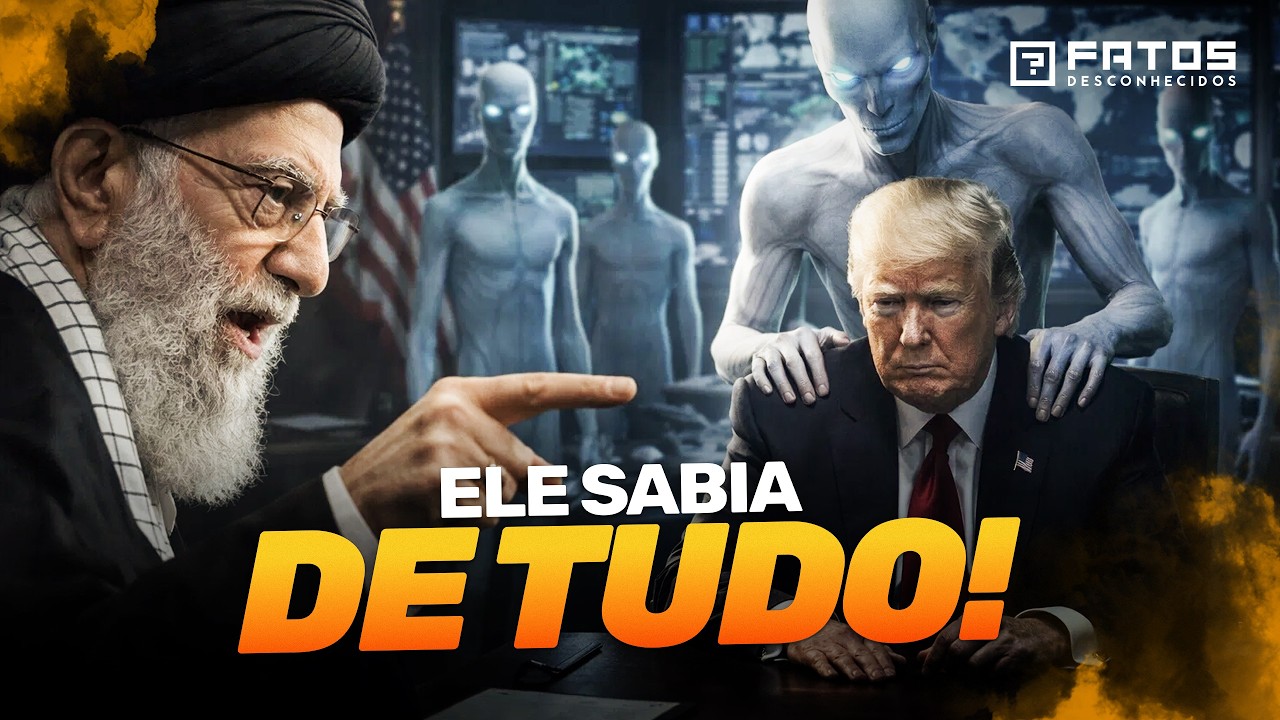 O Irã afirmou que extraterrestres "altos e brancos" controlam os Estados Unidos.