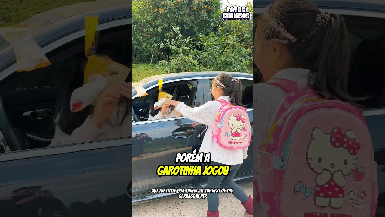 A EDUCAÇÃO NÃO TEM IDADE! Uma pequena gigante que colocou o respeito em seu devido lugar 🧹✨