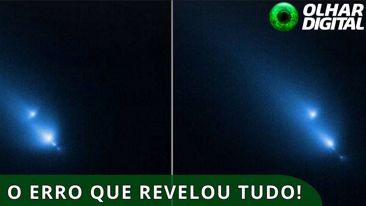 Hubble captura momento inédito de cometa se desintegrando