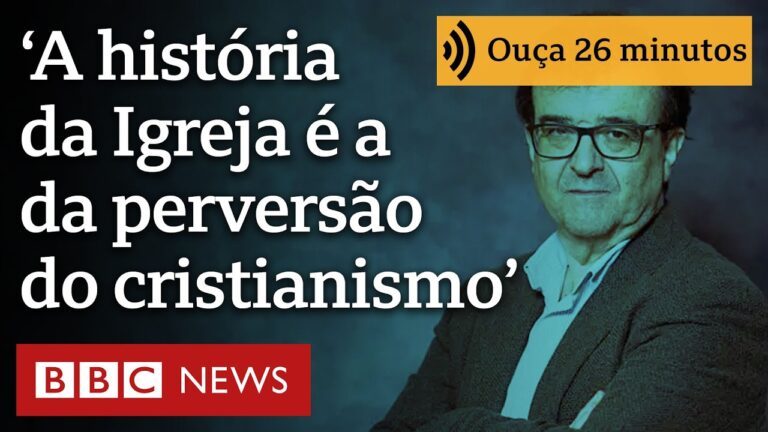 A história da Igreja Católica é a da perversão do cristianismo', diz escritor espanhol