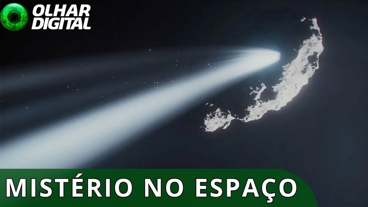 Inédito! Hubble flagra cometa girando “ao contrário”
