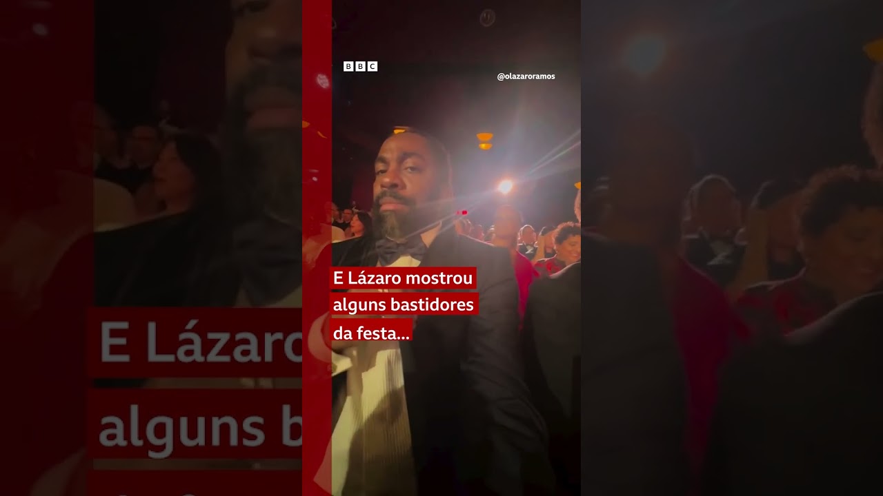 Lázaro Ramos nos Oscars: 'Isso aqui é uma cerimônia de amor'