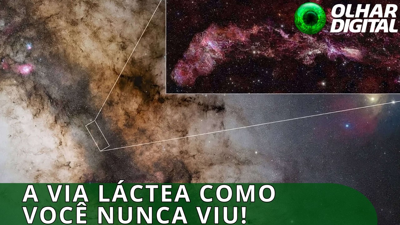 Imagem histórica revela o coração da Via Láctea em detalhes sem precedentes