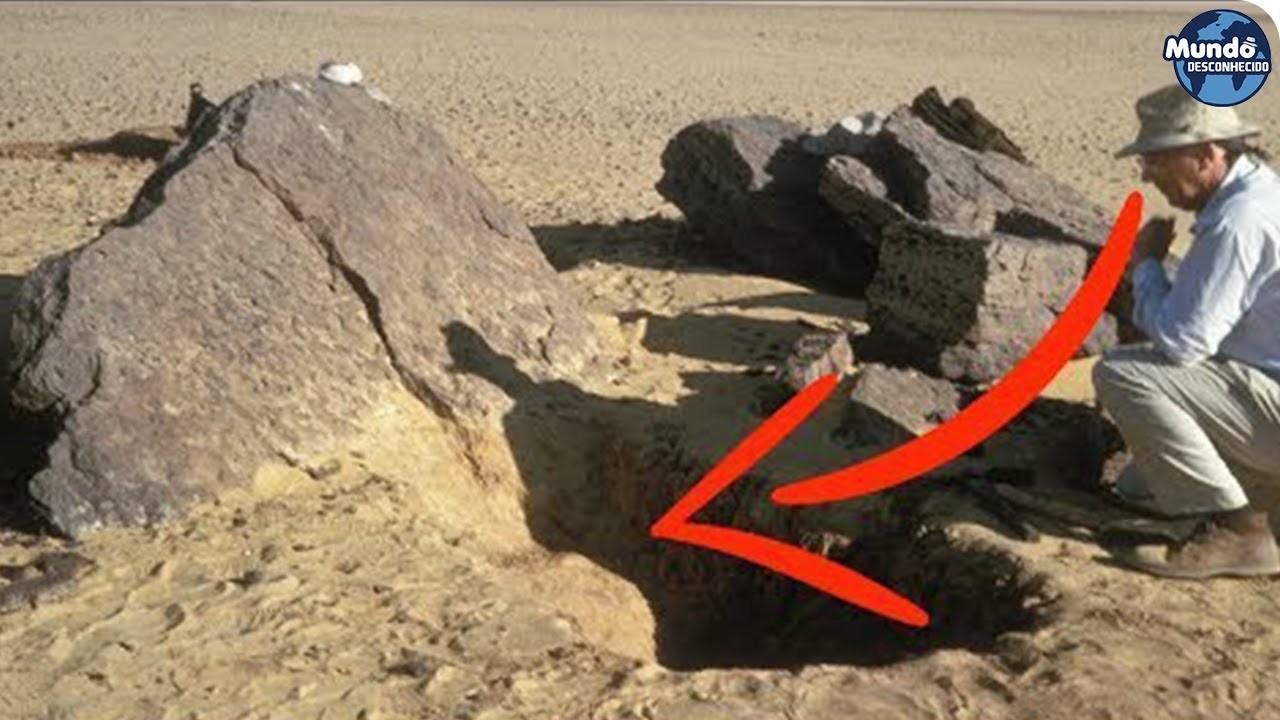 Eles encontraram isso no deserto de Núbia e não podiam acreditar no que estavam vendo!