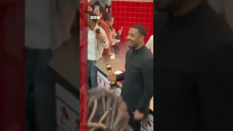 Michael B. Jordan vai comer hambúrguer depois de ganhar Oscar