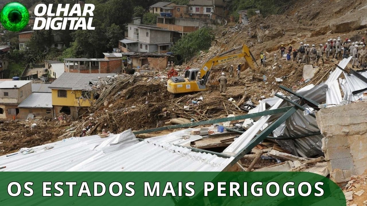 Milhões de brasileiros vivem em áreas vulneráveis a desastres naturais