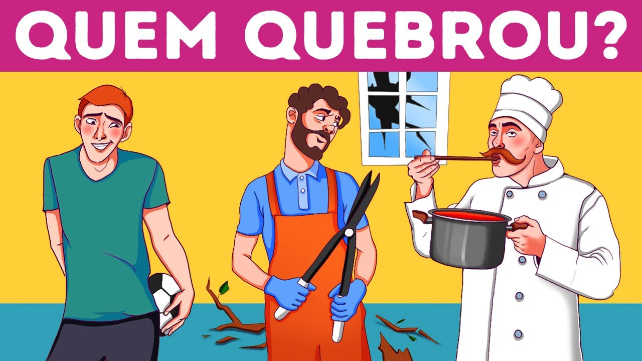 Mais de 100 Enigmas Que Vão Derreter Seu Cérebro — Só os Super Inteligentes Conseguem!