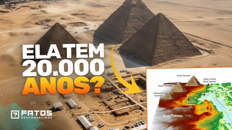 Novas EVIDÊNCIAS Sobre a Grande PIRÂMIDE de Gizé MUDAM Tudo!