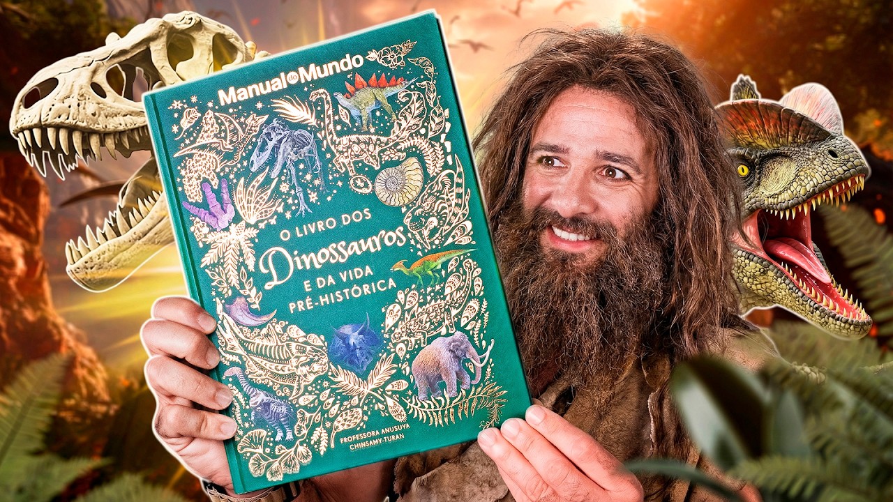 O LIVRO dos DINOSSAUROS! LANÇAMENTO!