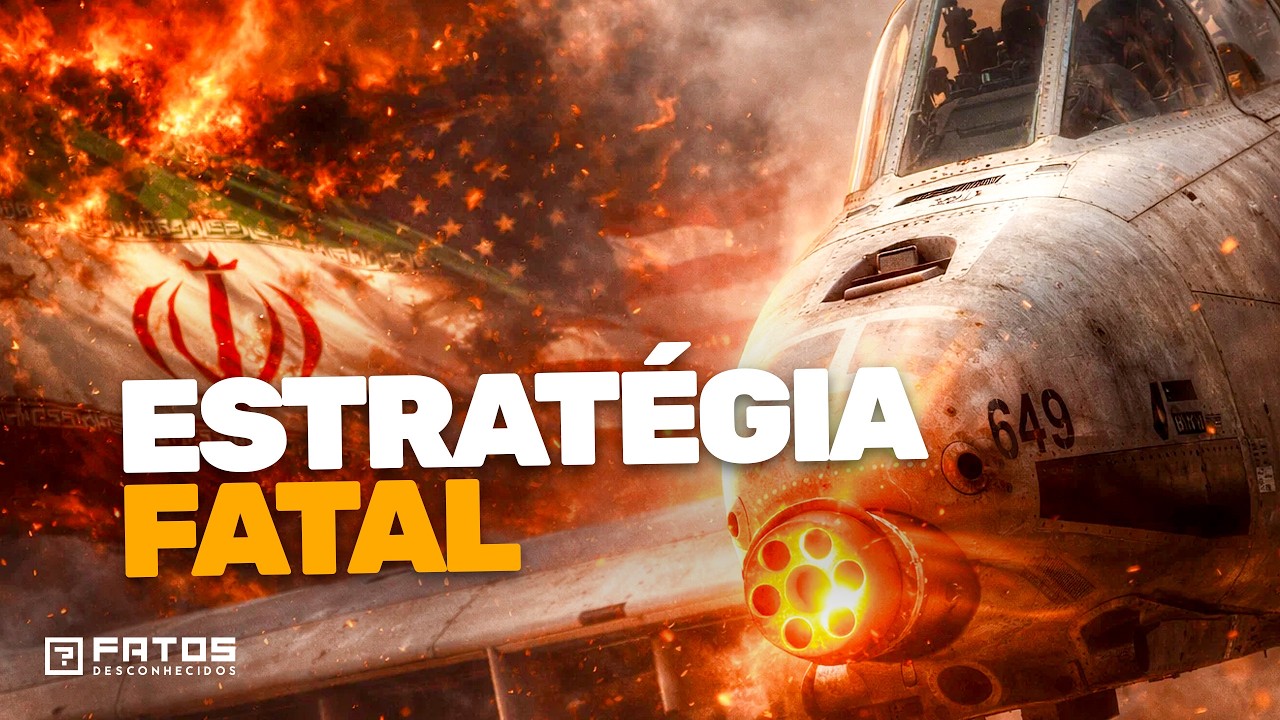 O Pavor no Estreito: Por que os EUA Reativaram o A-10 contra o Irã?