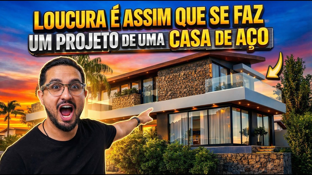VEJA COMO É FEITO PROJETO DE UMA CASA DE AÇO LIGHT STEEL FRAME [EPISÓDIO 3 JORNADA CASA]