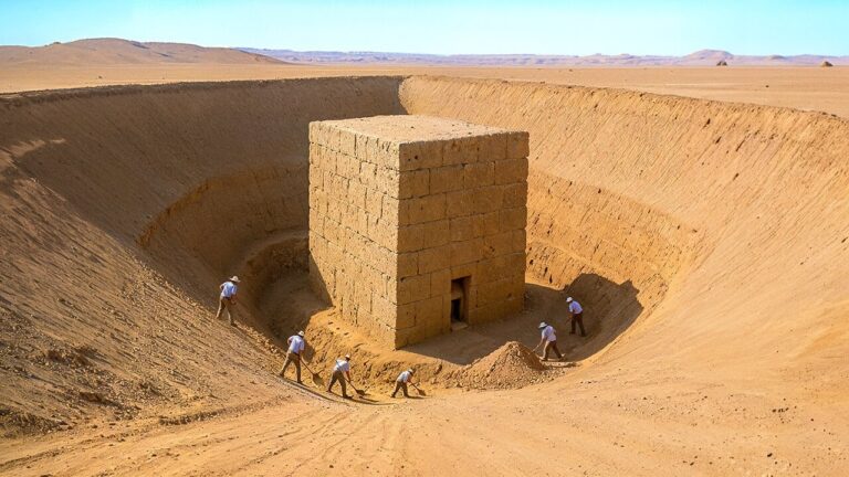 Arqueólogos descobrem estranha "anomalia" enterrada perto das Pirâmides de Gizé