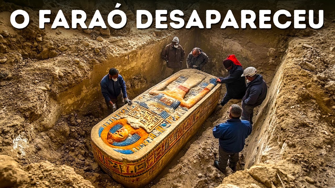 Arqueólogos encontram o túmulo há muito perdido do faraó egípcio desaparecido