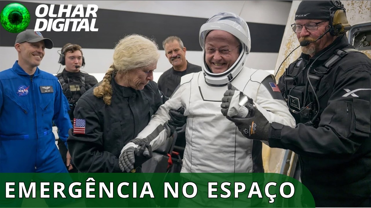Astronauta resgatado do espaço por emergência médica conta o que aconteceu