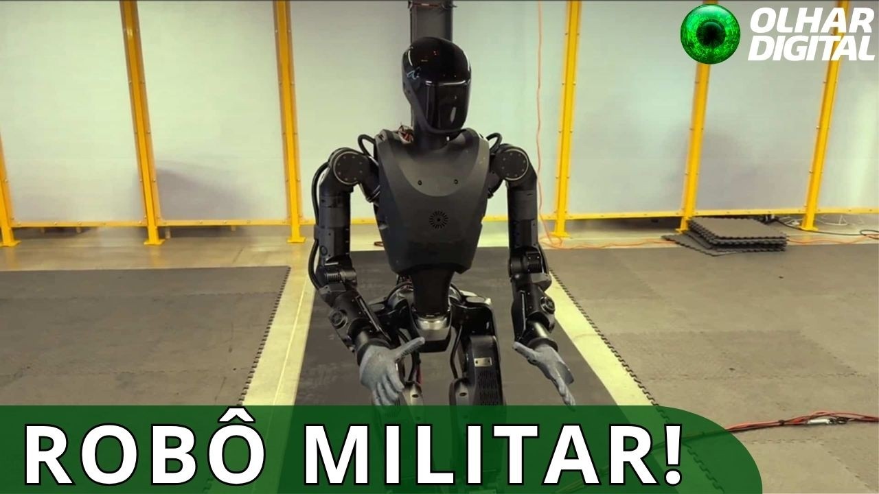 Novo robô humanoide pode desarmar bombas e identificar alvos em guerras