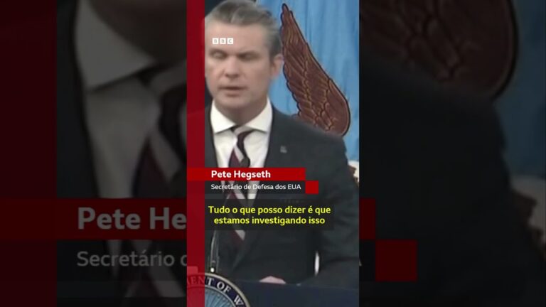 BBC questiona secretário de Defesa dos EUA sobre ataque em escola iraniana