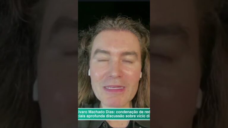 Redes sociais são pensadas para viciar | Alvaro Machado Dias