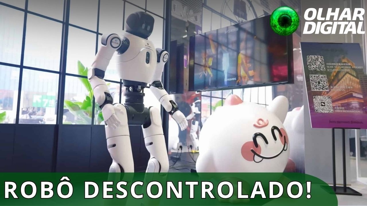 Robô humanoide perde o controle e quebra tudo em restaurante