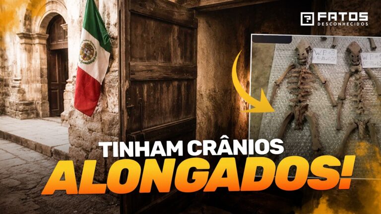 Seres com Características Não Humanas Encontrados sob uma Igreja no México...