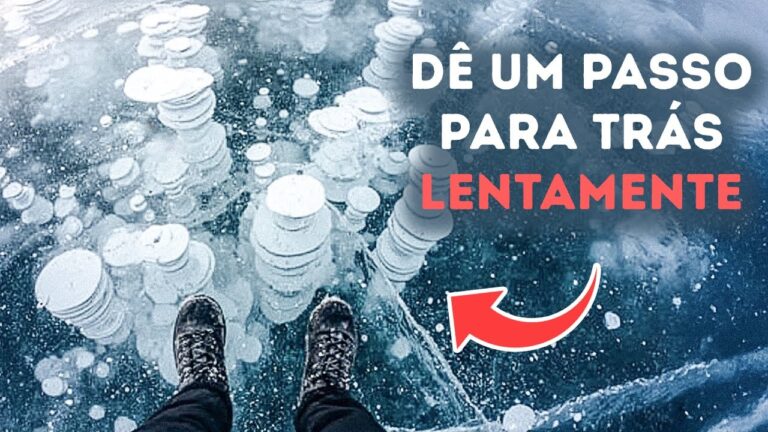 Se você vir estas coisas sob o gelo, não se aproxime