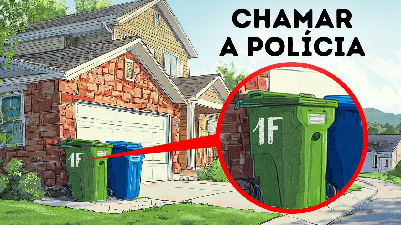 Se você vir isso em sua lata de lixo, procure ajuda imediatamente!