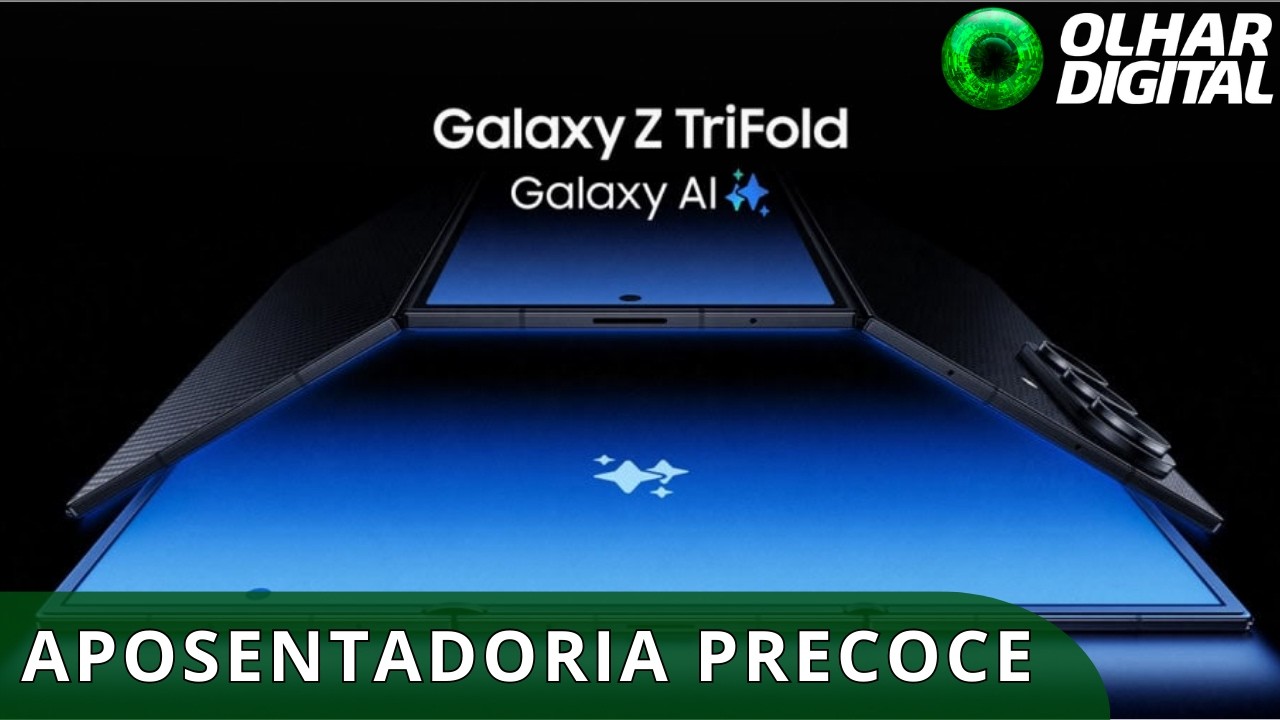 Samsung vai descontinuar smartphone dobrável três meses após o lançamento