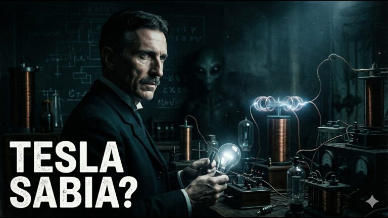 TESLA TEVE CONTATO COM ISSO… E SUMIRAM COM AS PROVAS