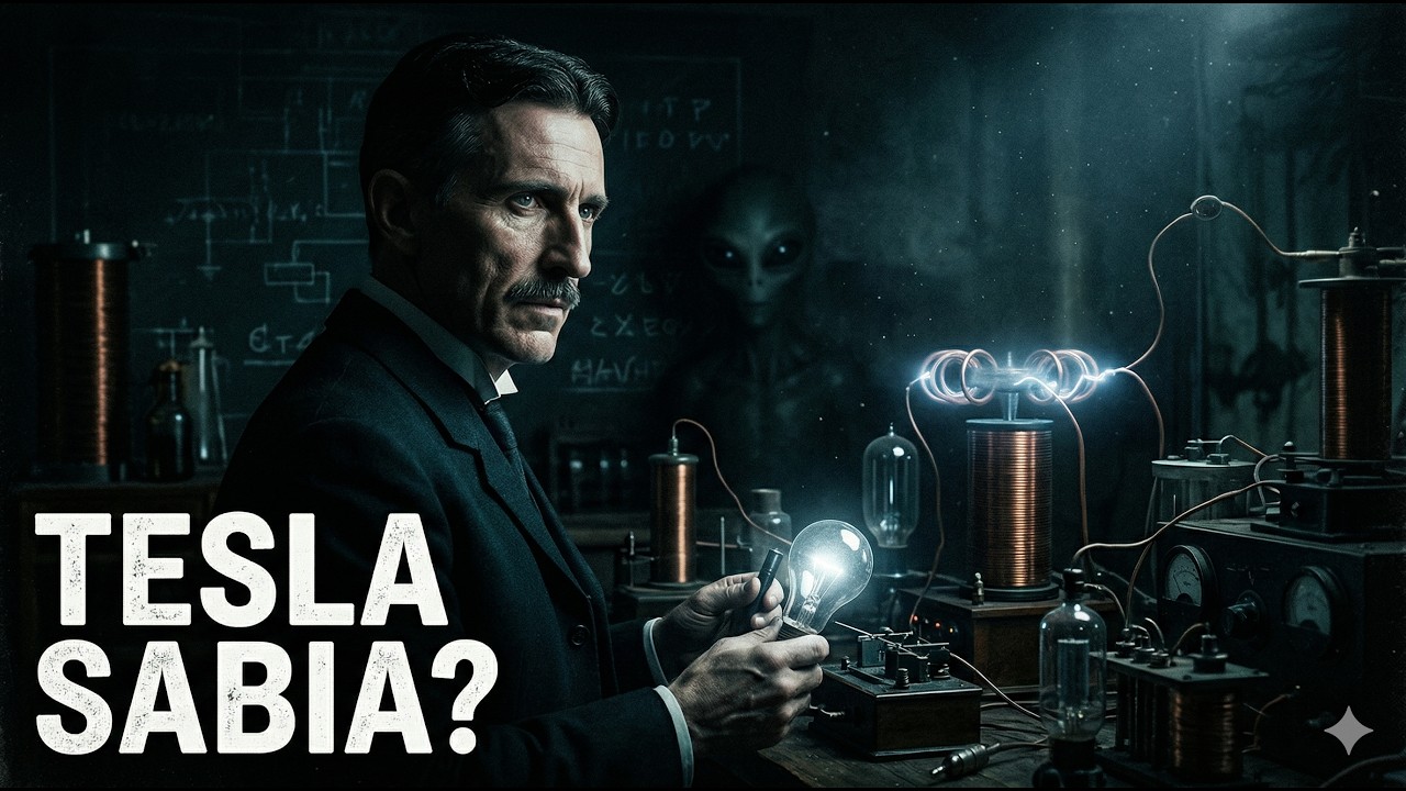 TESLA TEVE CONTATO COM ISSO… E SUMIRAM COM AS PROVAS