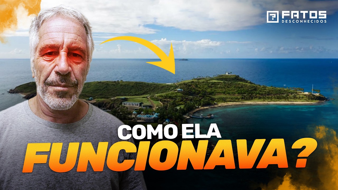 Vamos falar sobre a ilha de Jeffrey Epstein...