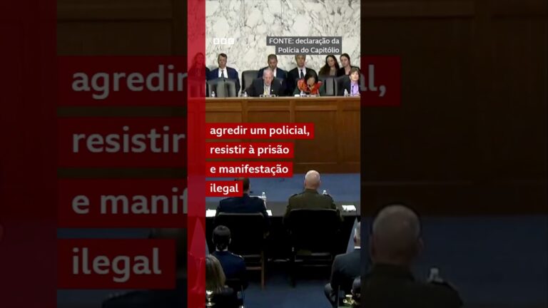 Veterano dos EUA protesta contra guerra contra o Irã no Congresso