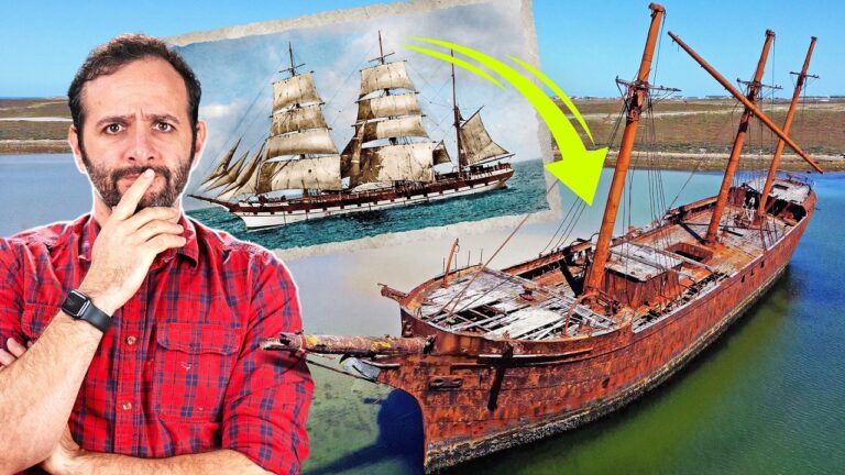 VIMOS um NAVIO FANTASMA de VERDADE!