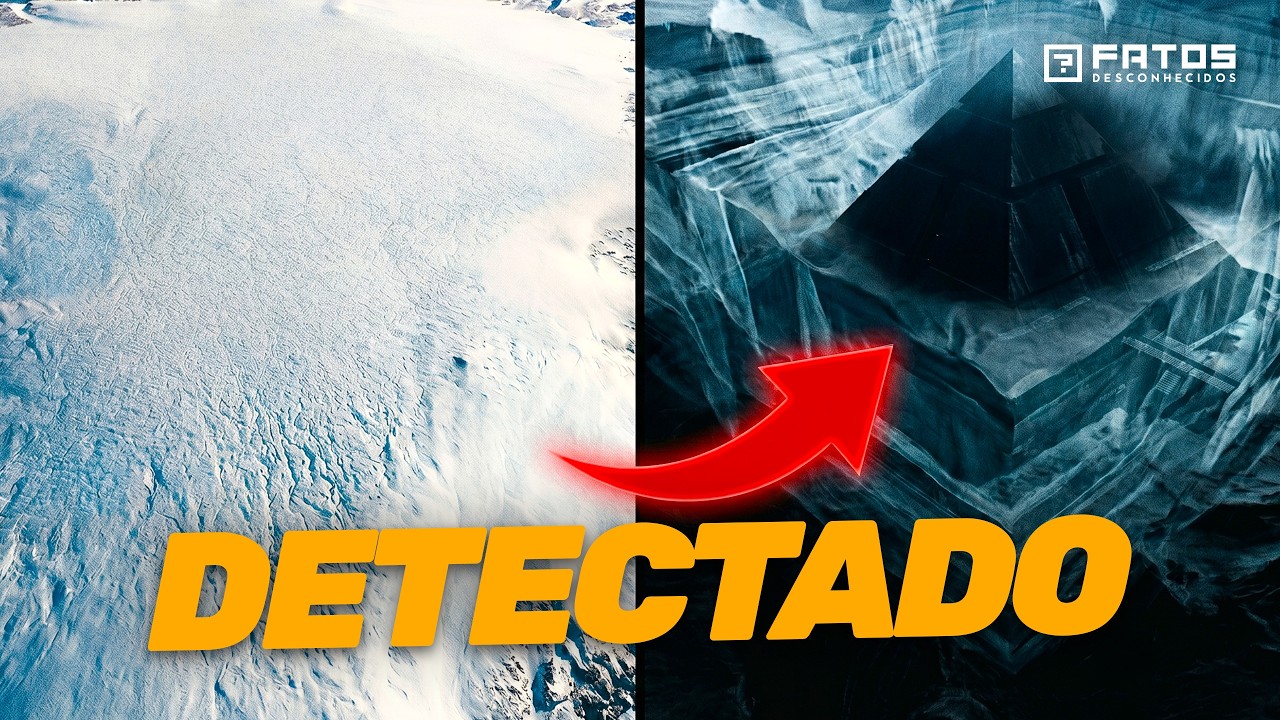 Eles não queriam que o gelo derretesse: A estrutura secreta que apareceu na Groenlândia!