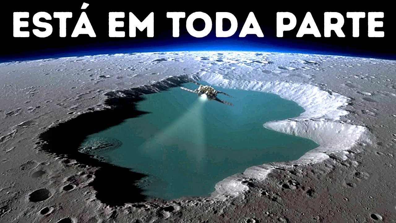 Água encontrada em toda a Lua, confirmam os cientistas