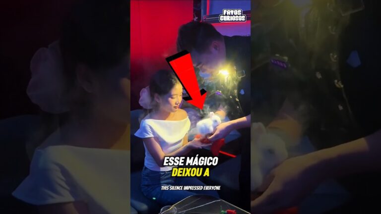 😱 O FINAL É SURREAL! Ele transformou um lenço em um coelho vivo 🐰🙏