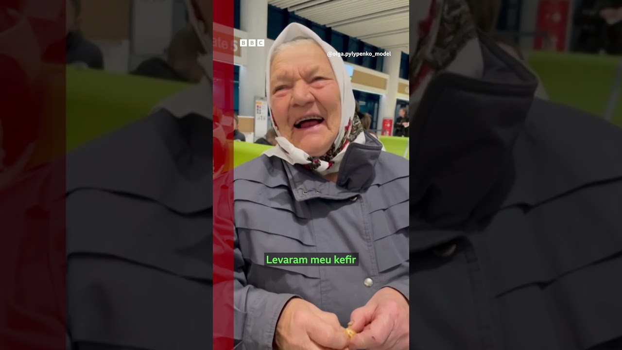 Neta leva avó de 85 anos em 1ª viagem de avião após ela dizer que “se preparava para morrer”