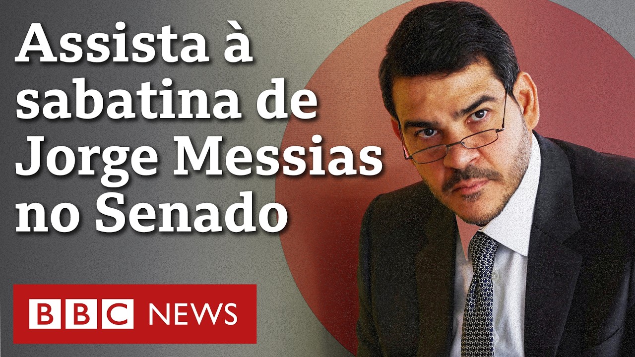 Ao vivo: Sabatina de Jorge Messias no Senado Federal