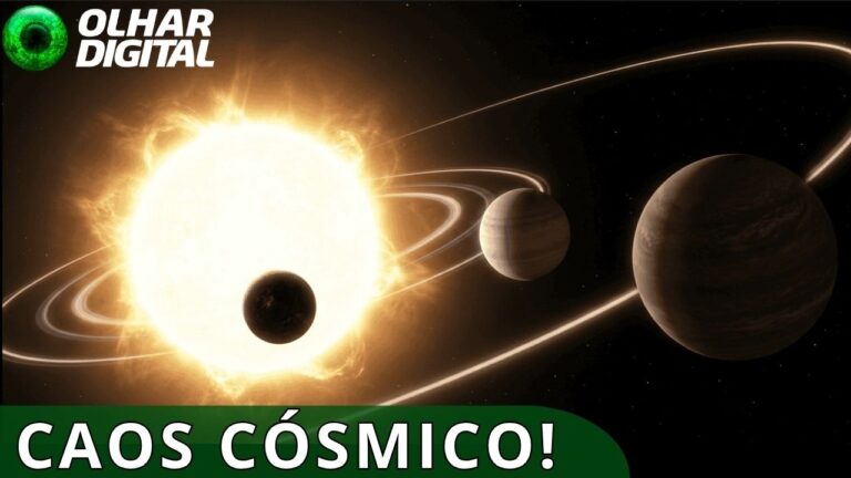 Astrônomos flagram planetas ‘atrasados’ e órbitas fora de controle