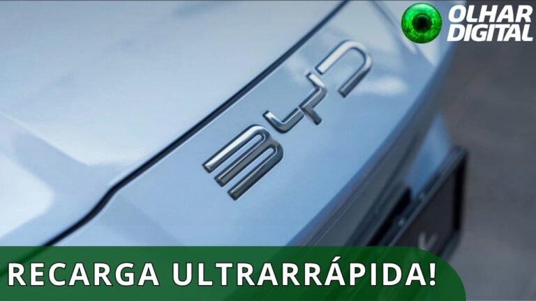 BYD anuncia mil carregadores ultrarrápidos para o Brasil até 2027