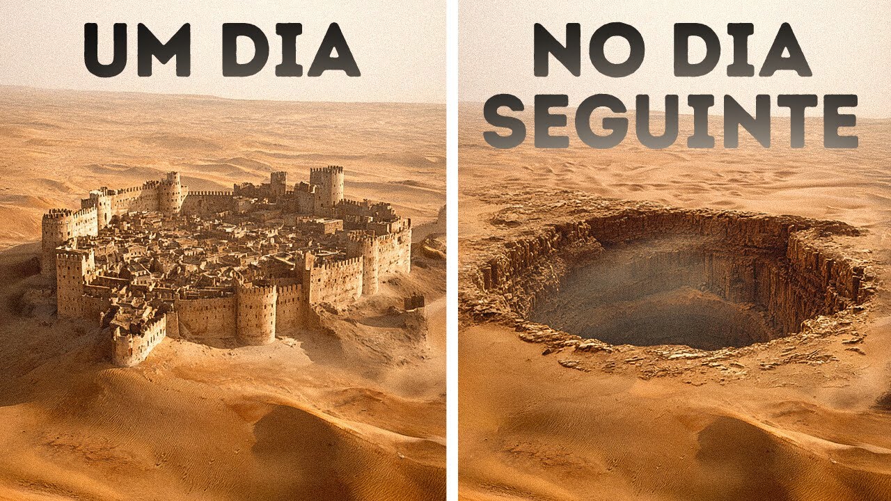 Cidades que desapareceram da face da Terra em segundos