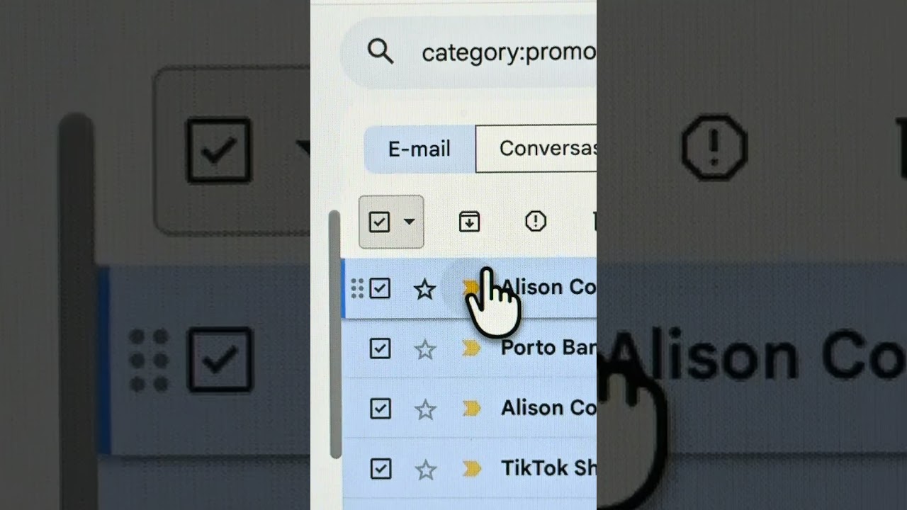 Com isso você ganha muito espaço no Gmail